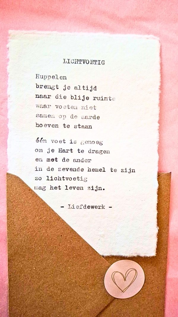 Lichtvoetig- A6