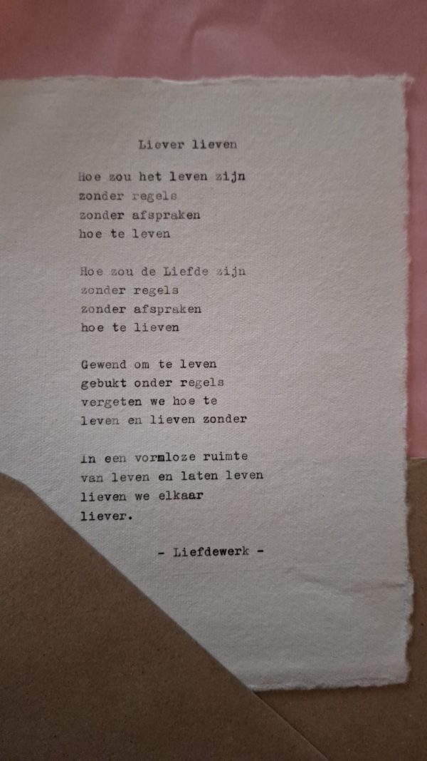 Liever lieven - A5