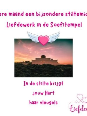 Zo mi 25 okt: Thuiskomen in de Stilte, landen in je Hart in de Soefitempel