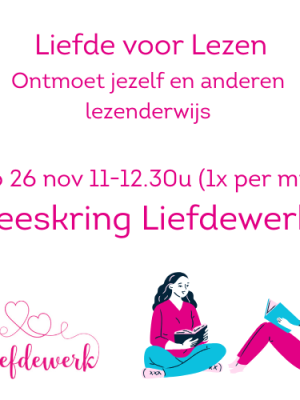 Wo ocht 26 nov: Spirituele Leeskring Liefdewerk
